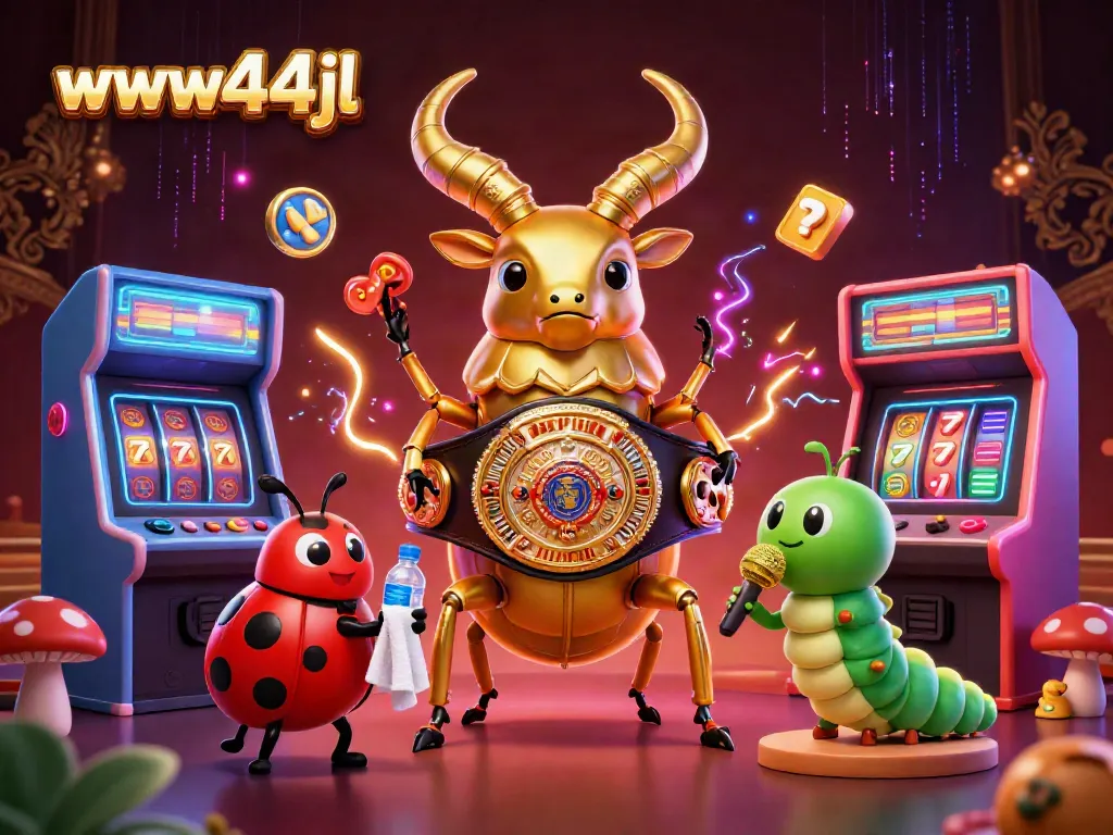 Engage with thrilling gameplay at www44jl featuring a vibrant 3D casino scene full of excitement.