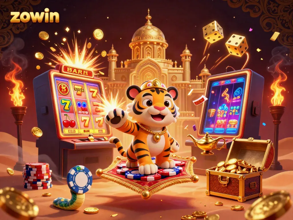 Experience the thrill of gaming at ZOWIN, where excitement meets an Arabian fantasy!