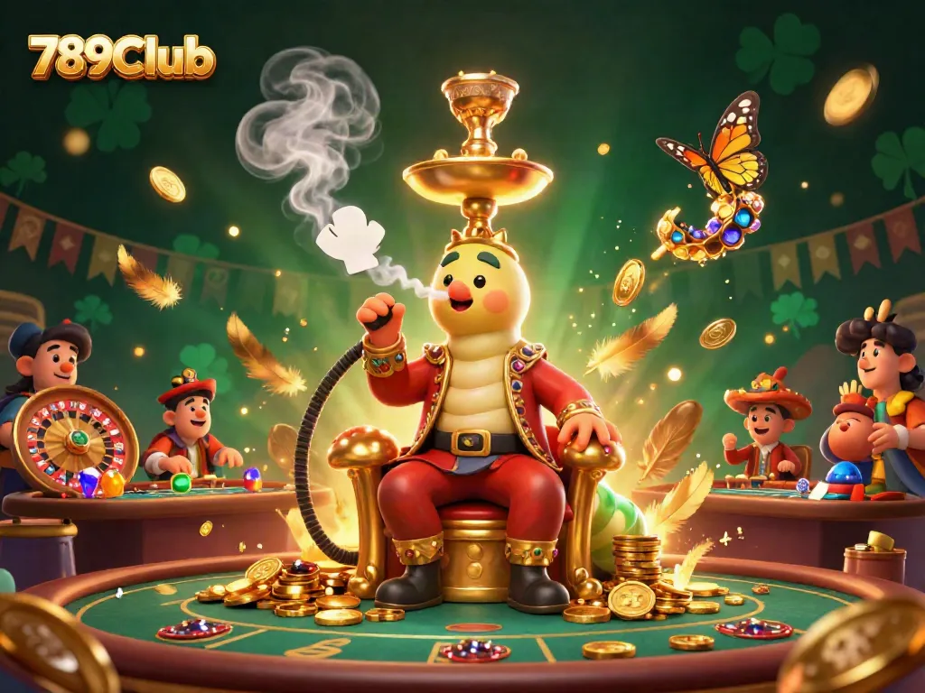 Experience thrilling live casino action with 789Club's vibrant 3D illustration featuring dynamic gaming elements.