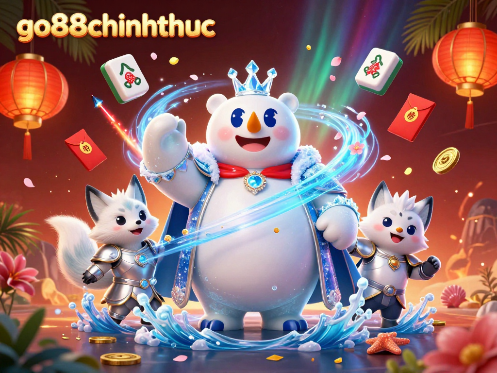 Experience winning strategies with go88chinhthuc in an immersive casino-themed illustration.