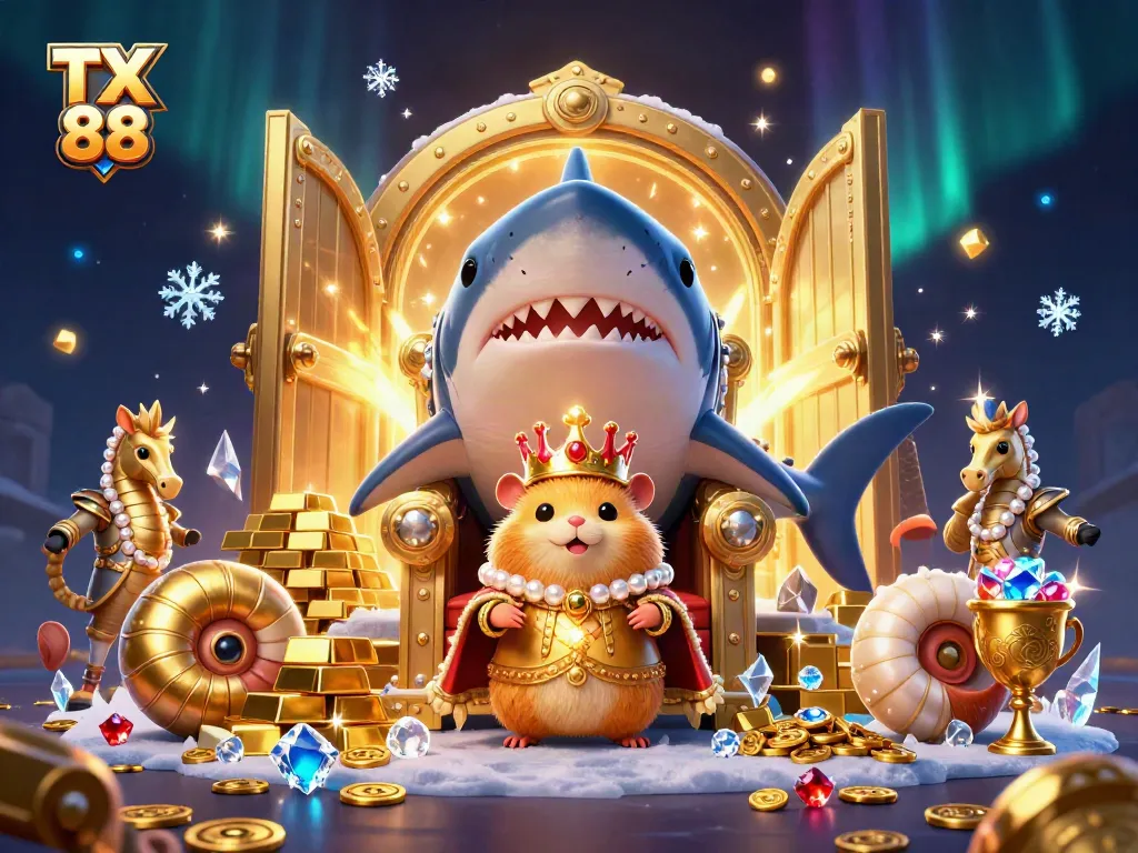 Experience TX 88 excitement with thrilling games, gold treasures, and vibrant characters.