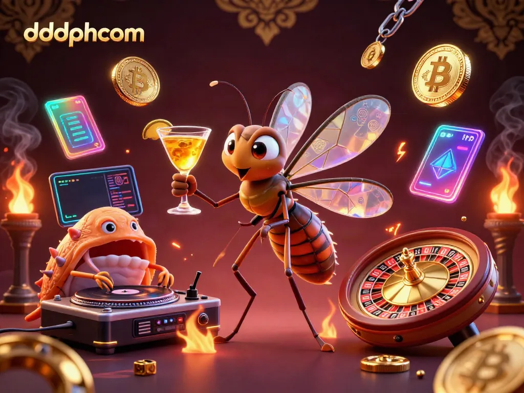Engage with dddphcom for an electrifying casino experience featuring unique characters and crypto elements.
