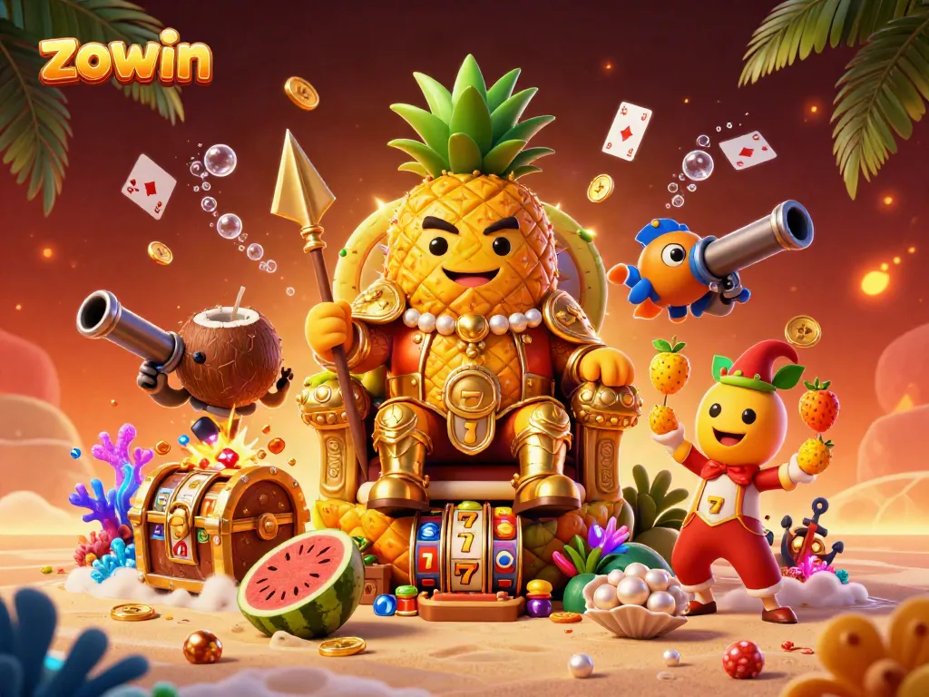 Experience thrilling gameplay at zowin with vibrant casino characters and rich, dynamic elements.